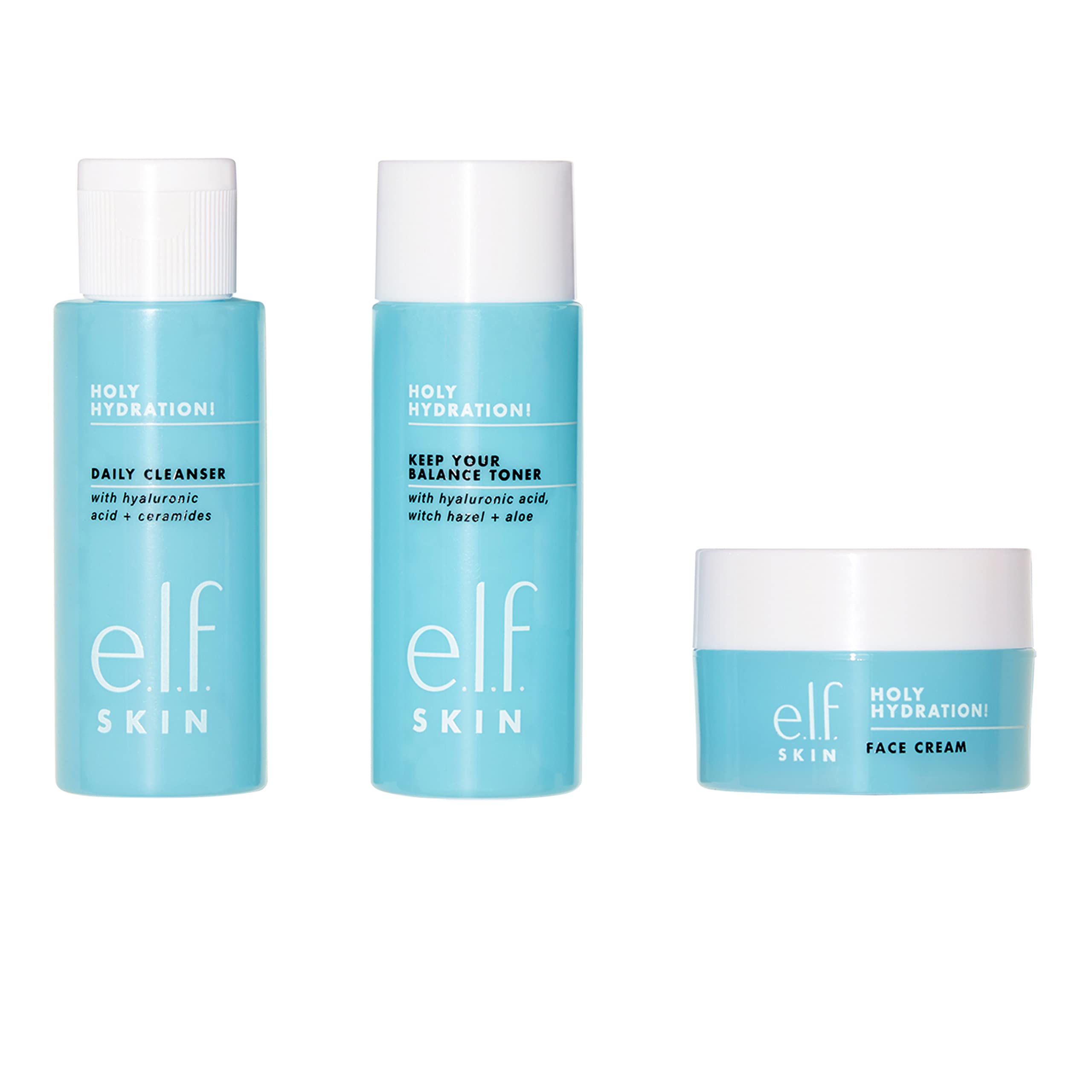 Amazon.com: e.l.f. Skin Holy Hydration! The Essentials Mini Kit