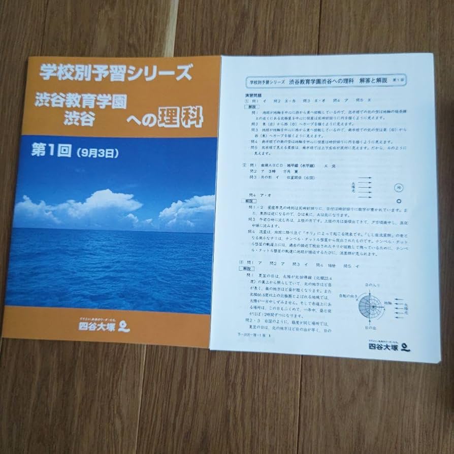 渋渋 学校別予習シリーズ テキスト 四谷大塚 渋谷教育学園渋谷 渋渋 学校