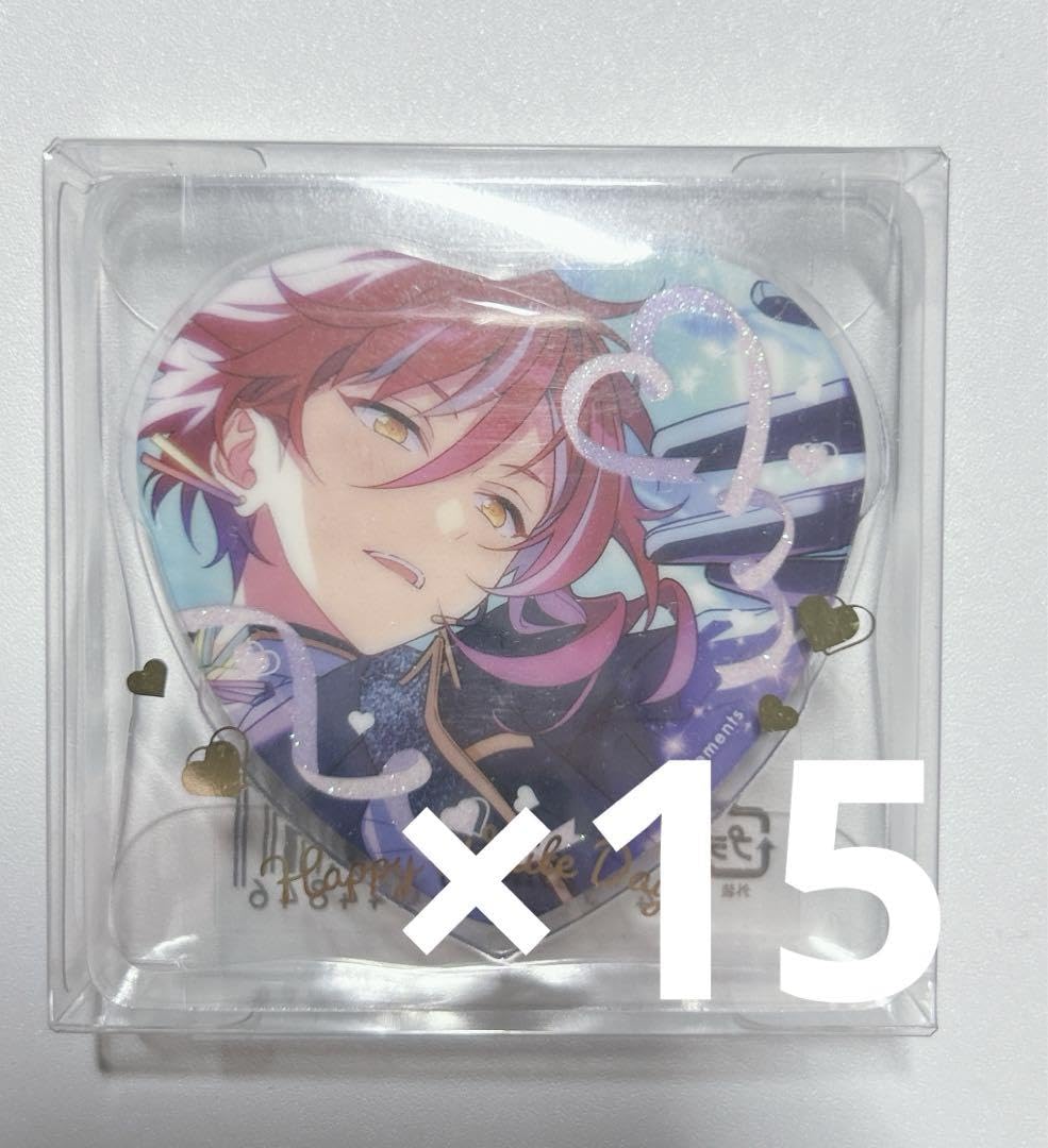 pattythree あんスタ ホワイトデー ハート缶バッジ HiMERU あんスタ