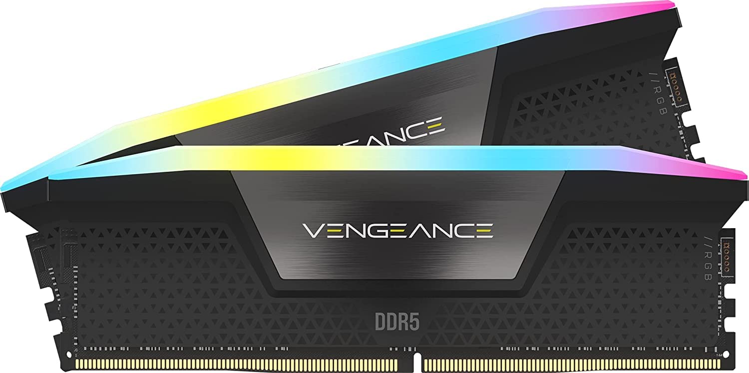 CORSAIR Vengeance RGB DDR5 RAM 64GB (2x32GB) 6000MHz CL30 Intel