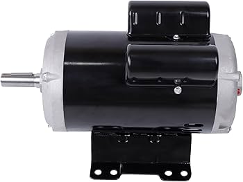 5HP 184TZ Frame Air Compressor Motor, 3450 RPM Single Phase, 230V