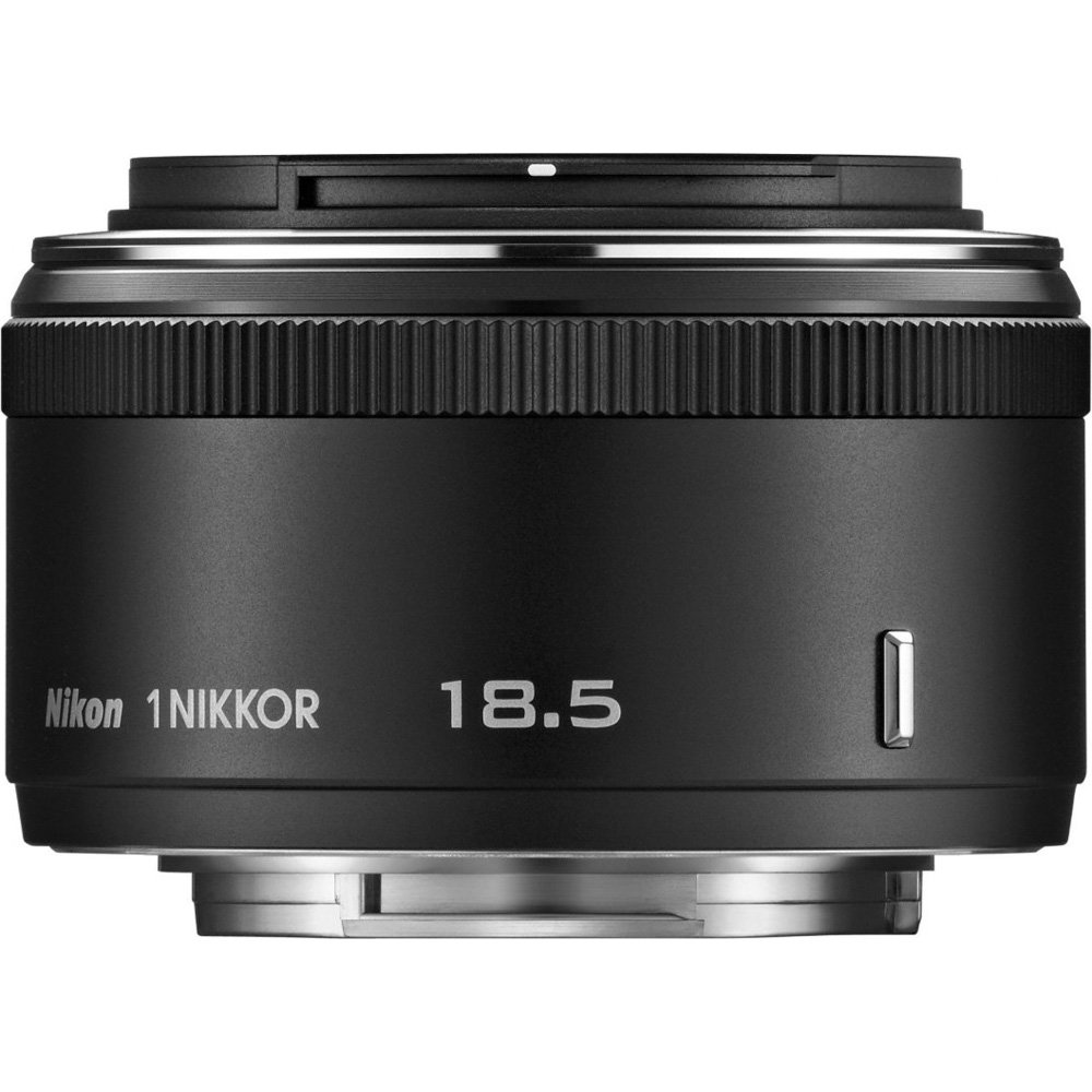 Amazon.com : Nikon 1 NIKKOR 18.5mm f/1.8 (Black) : Camera Lenses