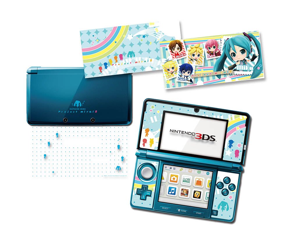 Amazon | 初音ミク Project mirai 2 ニンテンドー3DS 本体カバーセット