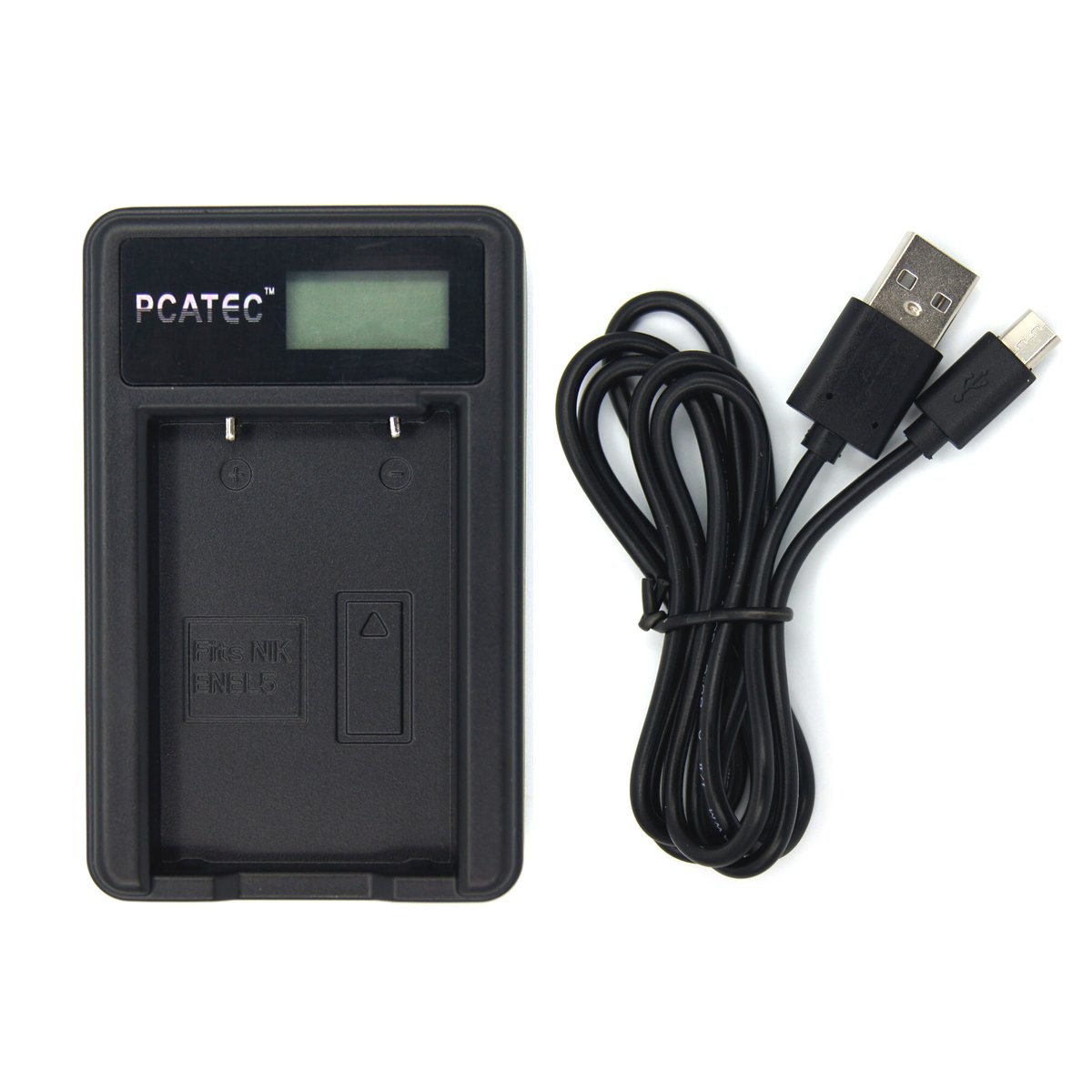 Amazon | 【PCATEC】 NIKON EN-EL5 対応新型USB充電器☆LCD付4段階