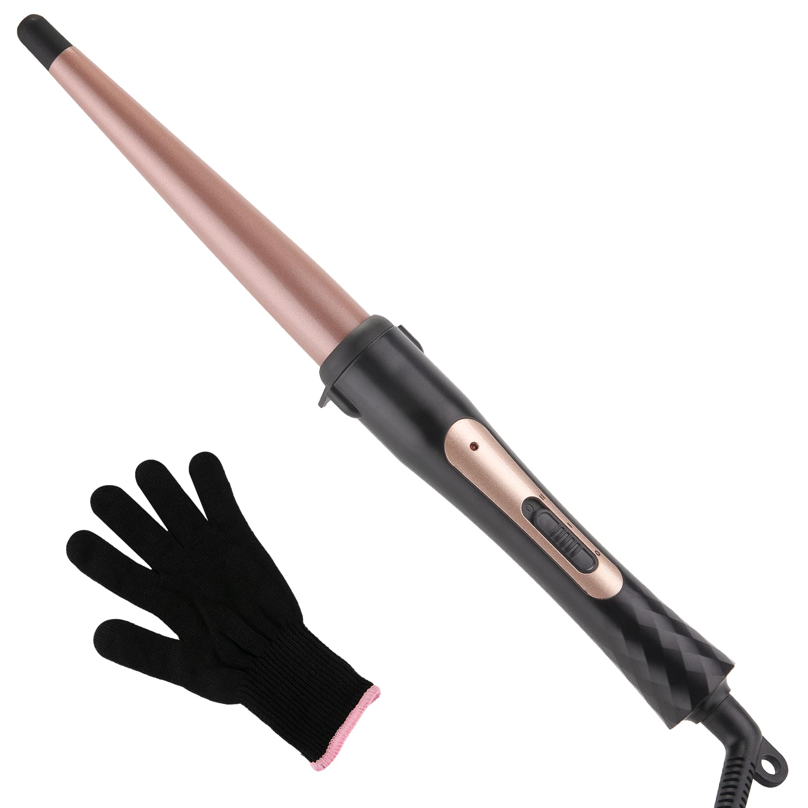 Amazon.com: MCODON Tapered Curling Wand 1/2-Inch to 1-Inch