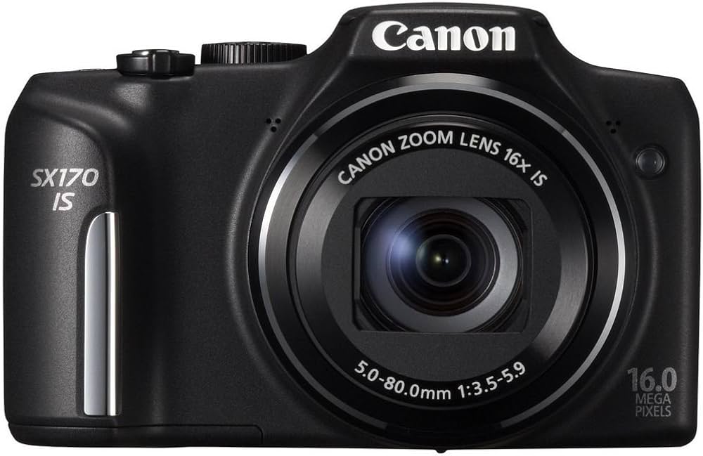 Buy Canon Powershot SX170 16MP Point and Shoot Camera (Black) with