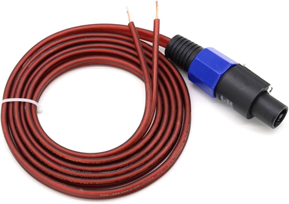 Amazon.co.jp: Spkon用スピーカーケーブル、裸線オープンエンド