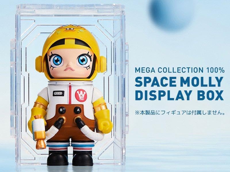 Amazon.co.jp: POP ディスプレイボックス 100% SPACE MOLLY クリア 3個