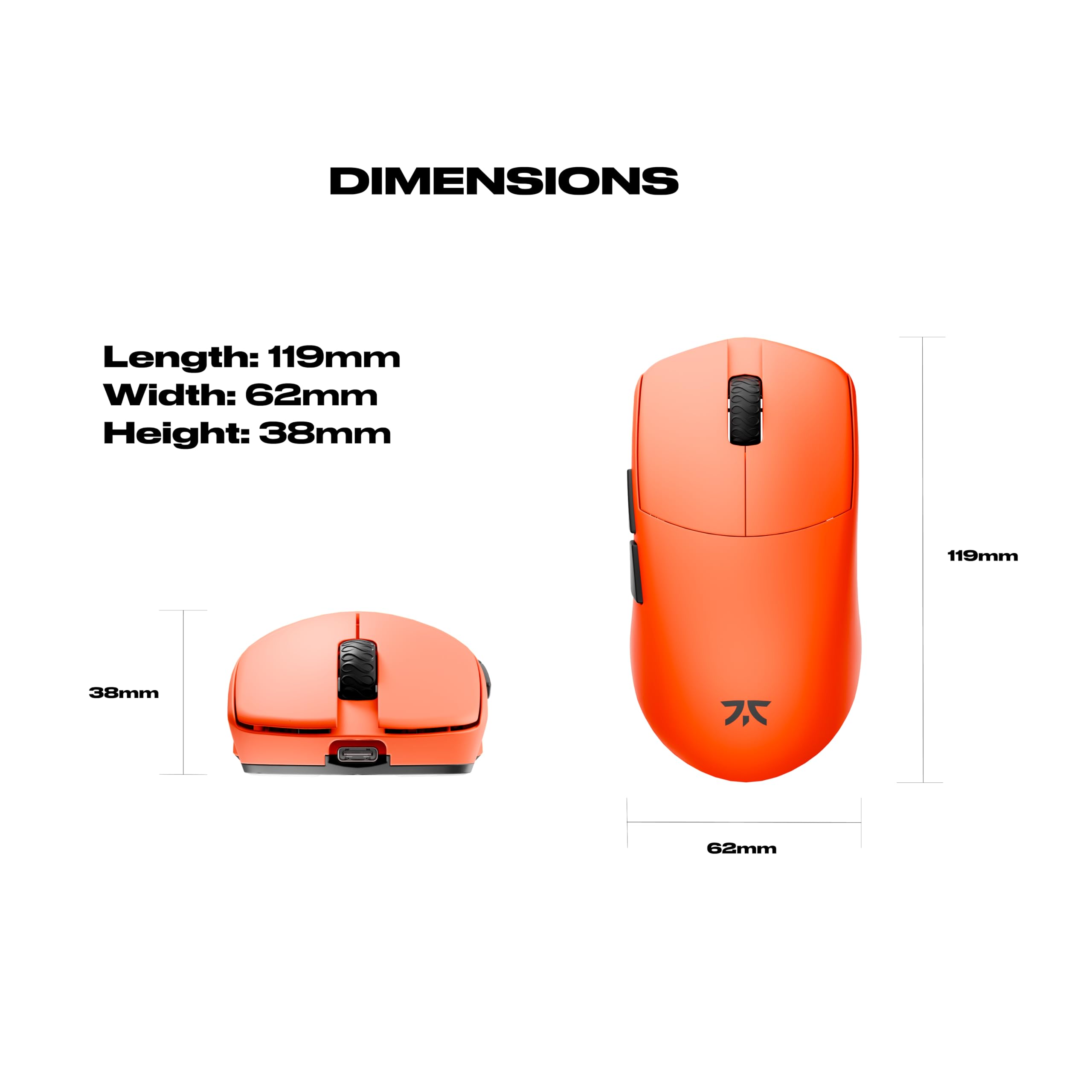 Amazon.co.jp: FnaticGear Lamzu MAYA 8K - FNATIC SPECIAL EDITION