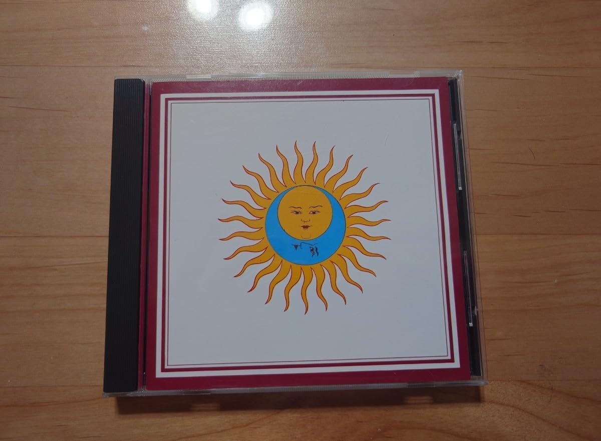 レア キングクリムゾン 直筆サインCD king crimson 太陽と戦慄 Amazon