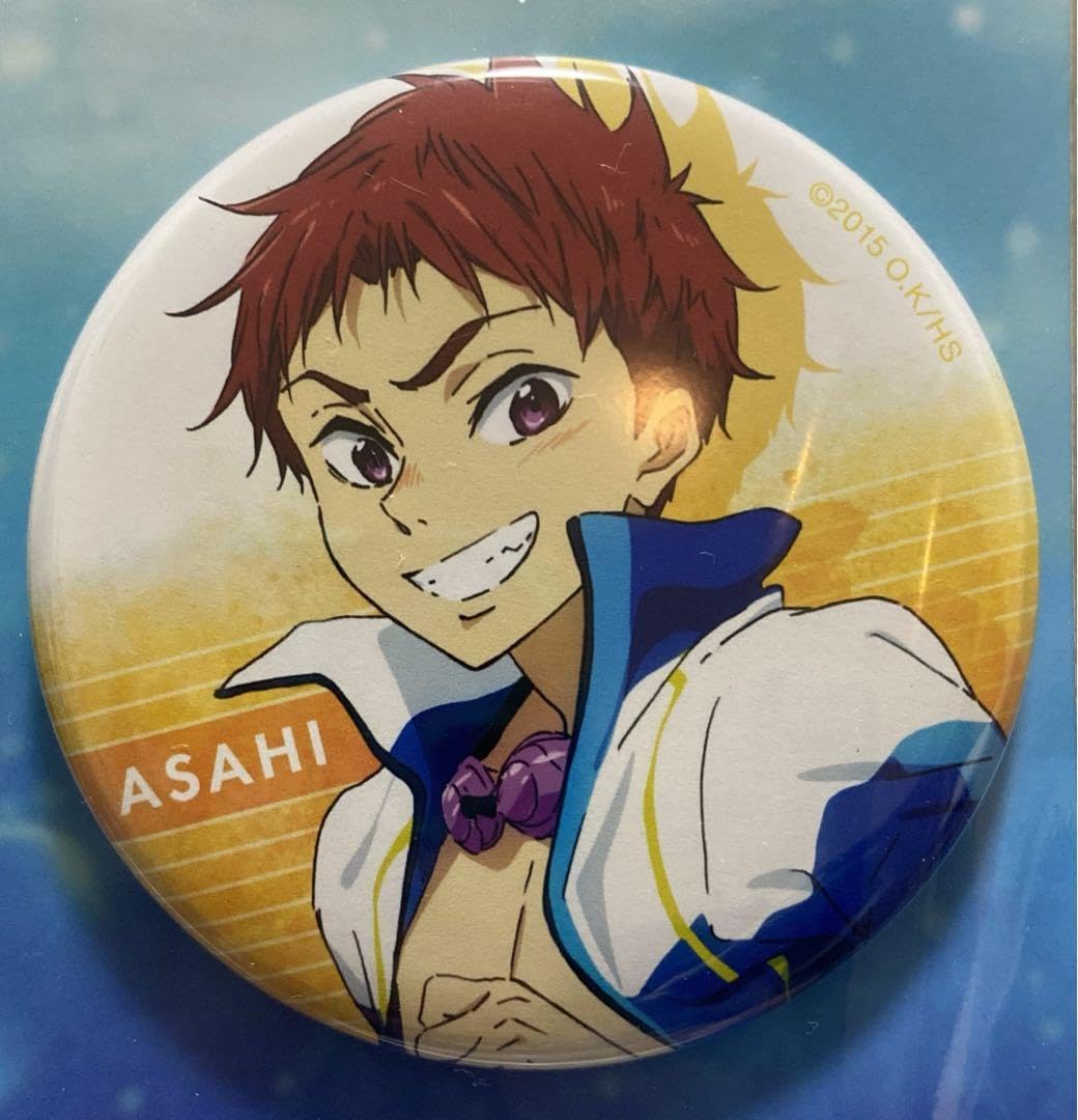 Free! ハイ☆スピード! 椎名旭 缶バッジ 【公式通販】