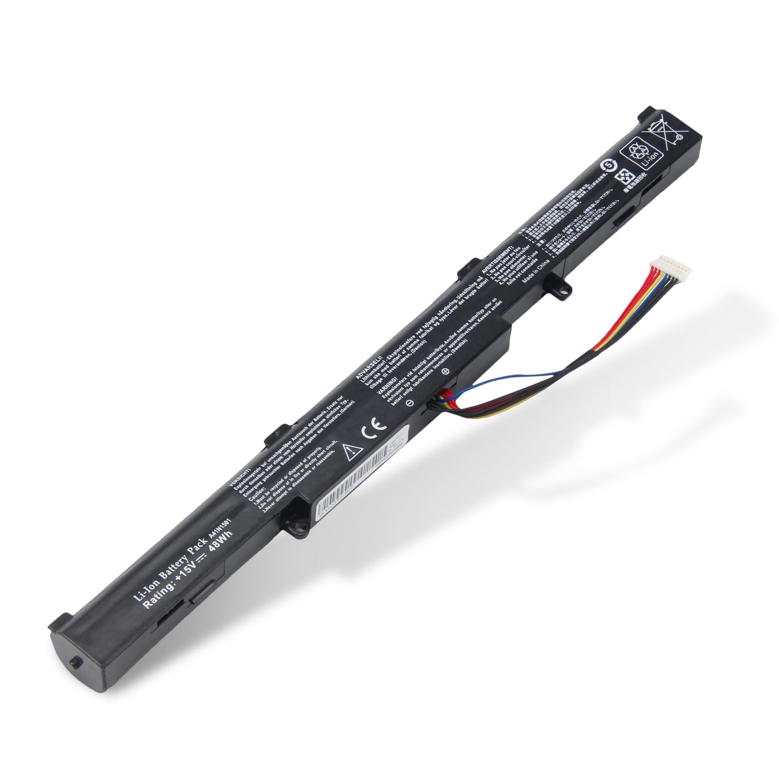 Amazon.com: AMANDA A41N1501 Battery 15V 48Wh Replacement for ASUS