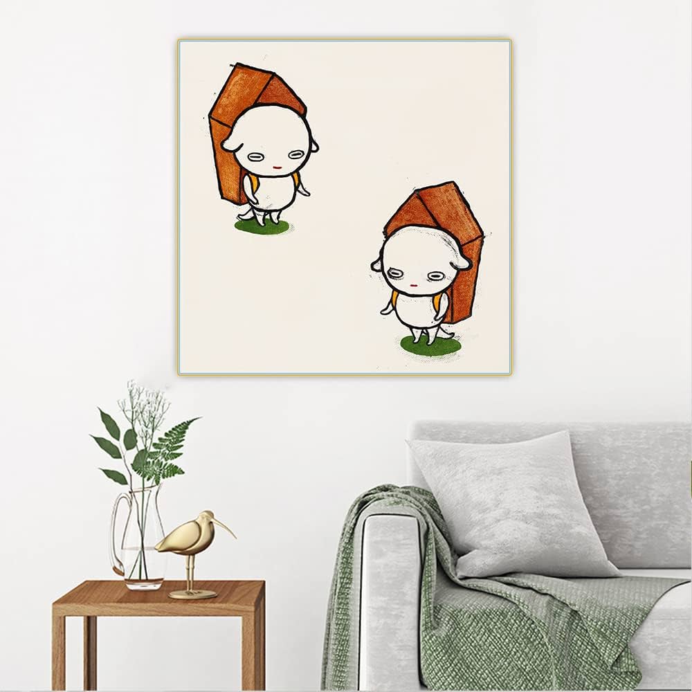 Amazon | 大人のための数字で描く奈良美智《棺桶を持った2匹の犬》子供