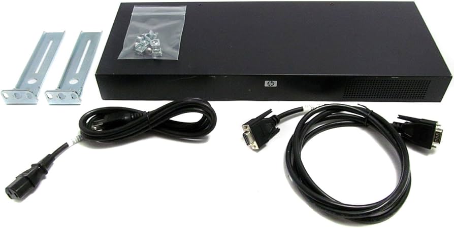 Amazon.com: HP Server Console Switch 0x2x8 - KVM Switch - 8 Ports
