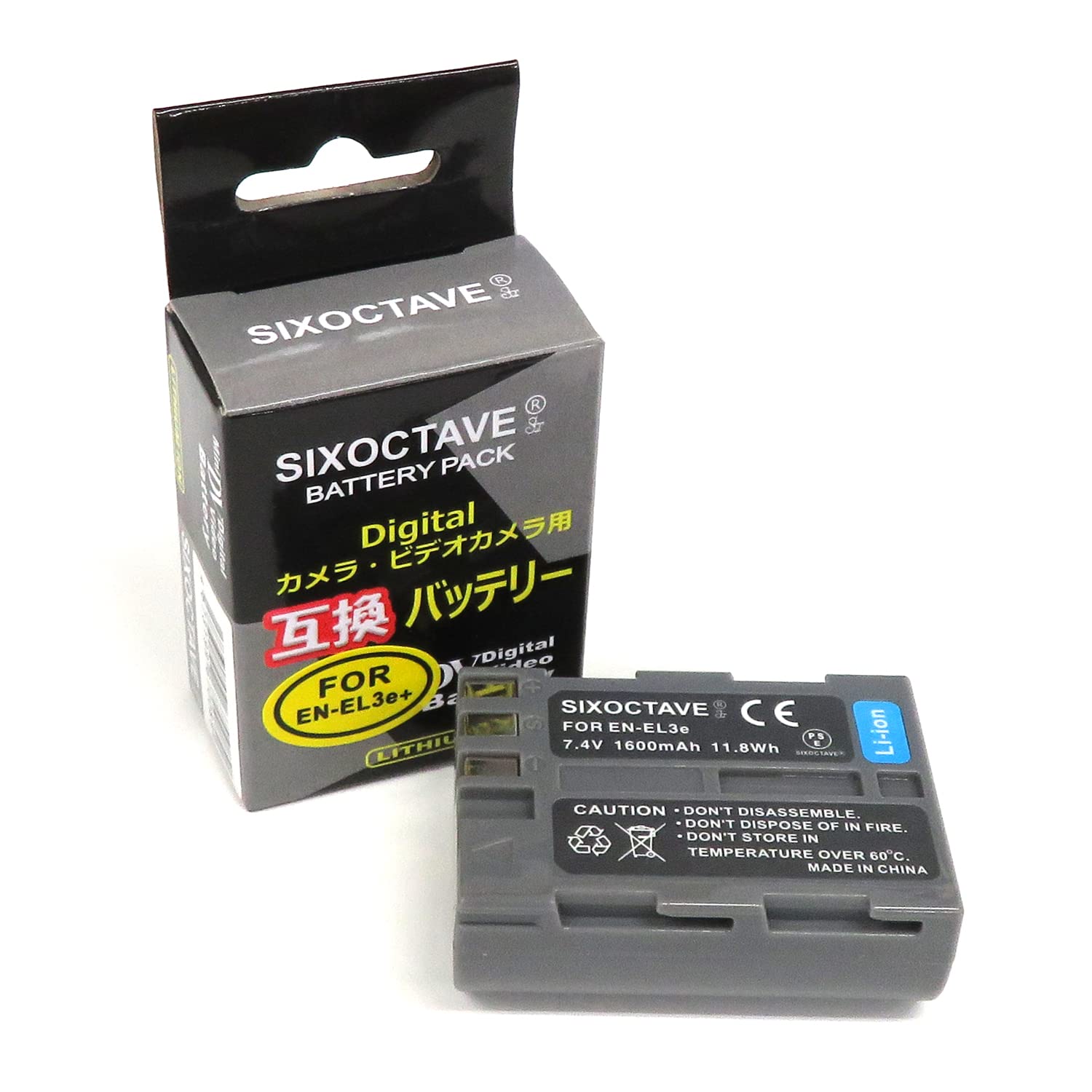 Amazon | str 大容量残量表示可能 EN-EL3e/EN-EL3a/EN-EL3 互換