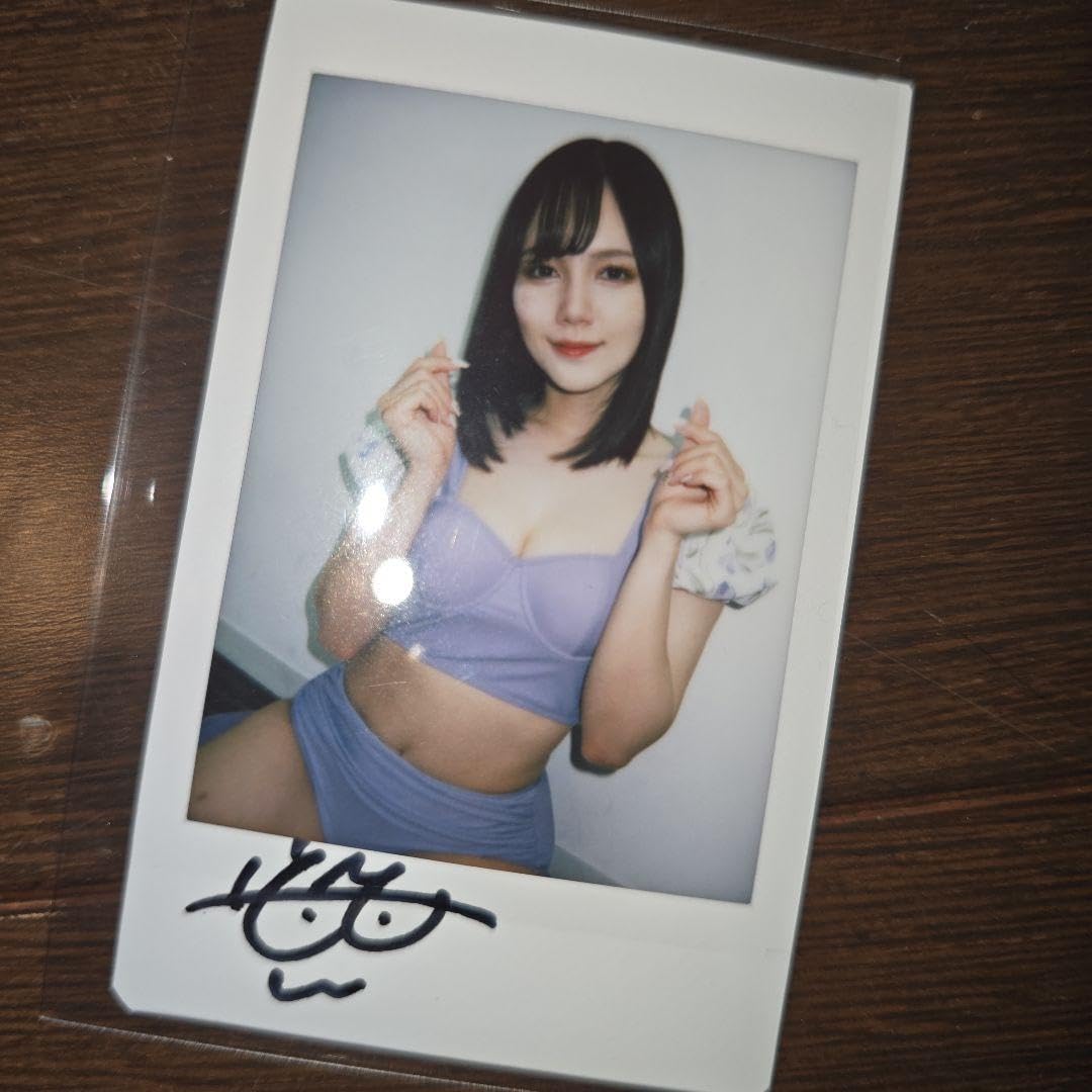 Amazon.co.jp: 涼森れむ 直筆サイン入りチェキ 5周年記念 新サイン