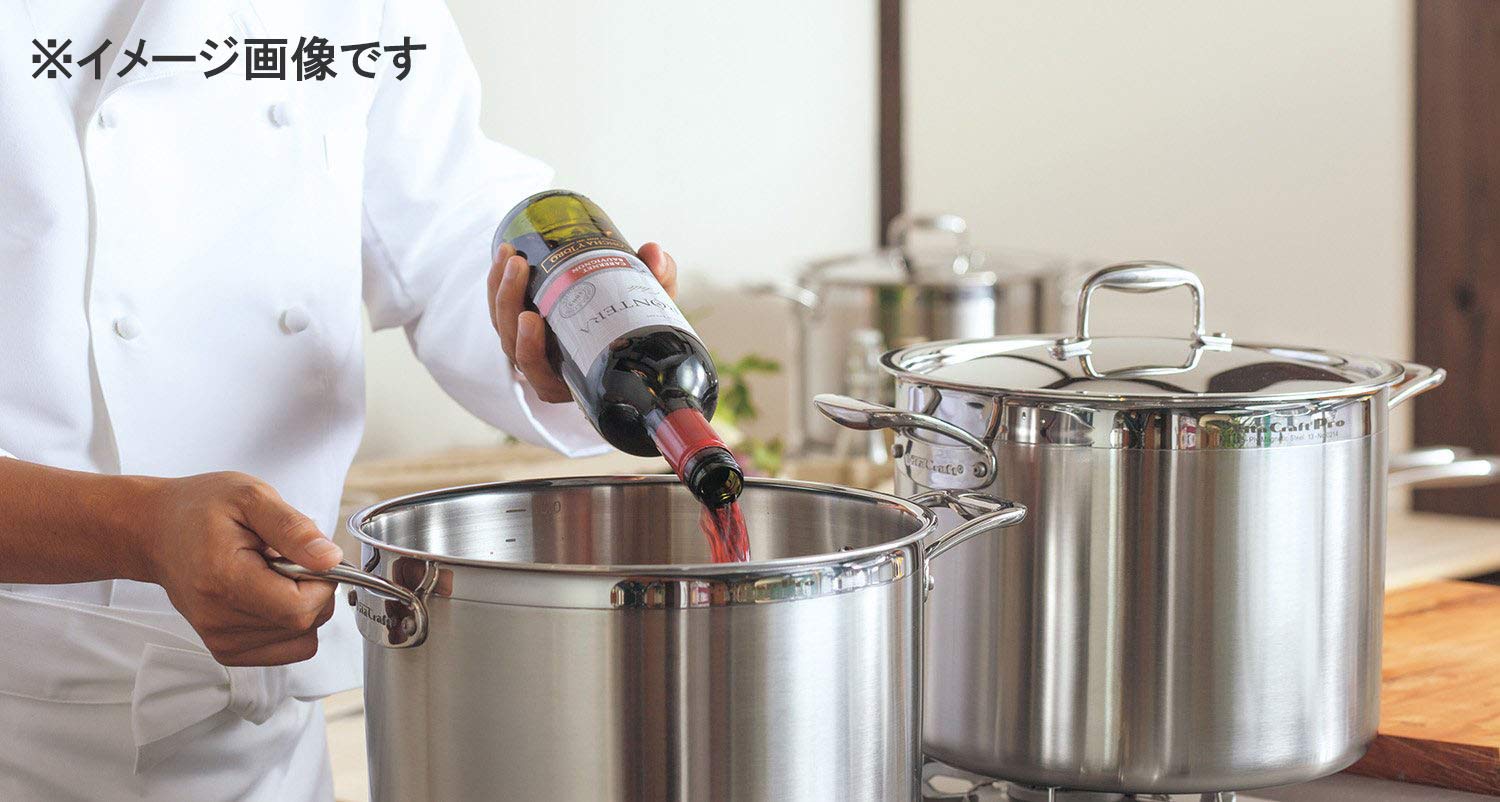 Amazon.co.jp: ビタクラフト 片手鍋 ソースパン IH対応 ステンレス 蓋