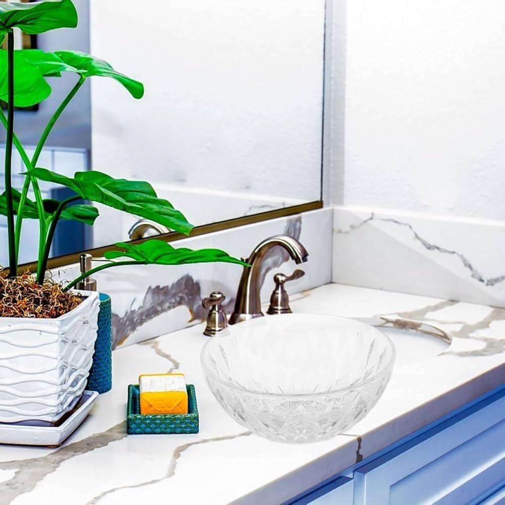 Amazon.co.jp: Beaupretty 洗面ボウル プラスチック製 20×20×3.5インチ