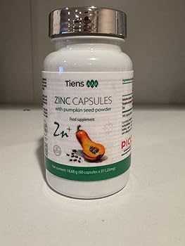 Amazon.com: Tiens Zinc Capsules with Pumpkin Seed Powder