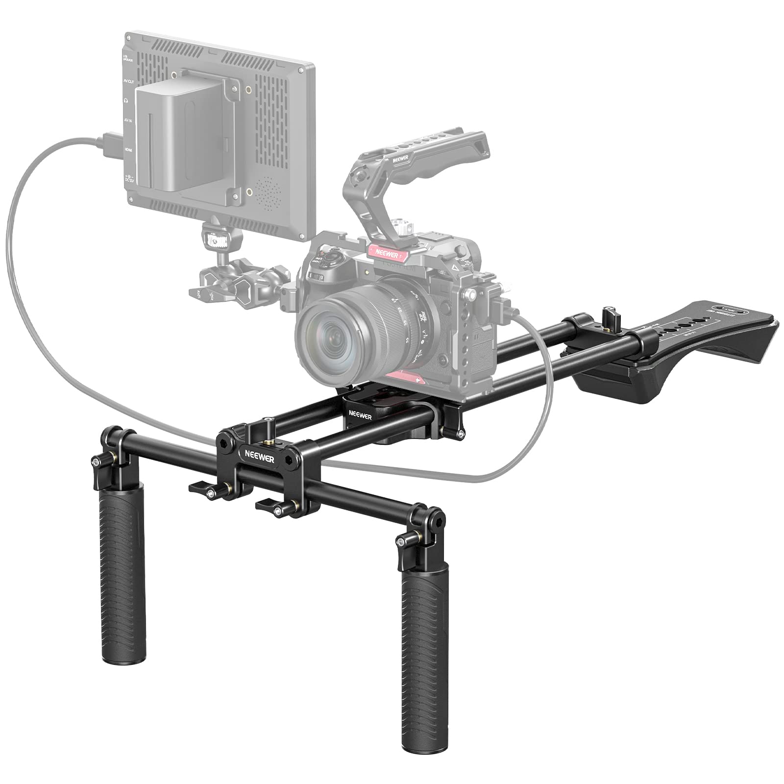 Amazon.com : NEEWER Universal Shoulder Rig Kit, 16