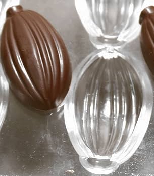 Amazon.co.jp: PC使用チョコレートモールド（カカオモールド8個取り