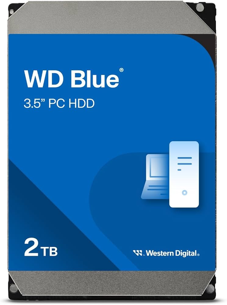 Amazon | ウエスタンデジタル 2TB WD Blue PC 内蔵ハードドライブ HDD