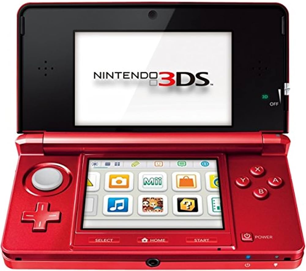 Amazon.com: NINTENDO 2200249 CONSOLE 3DS METALLIC RED : Video Games