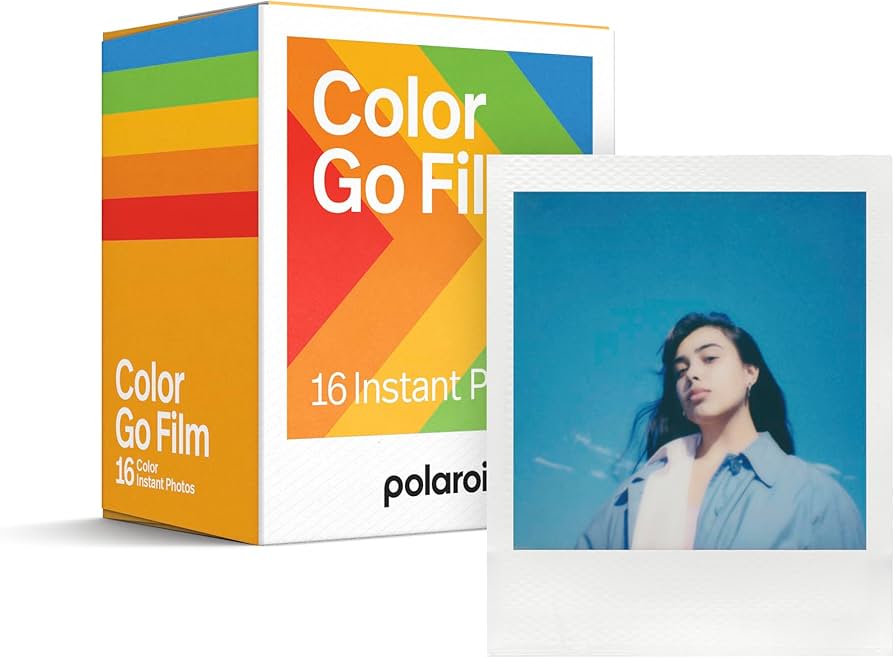 Amazon.com : Polaroid Go Color Film - White Frame - 16 Photos