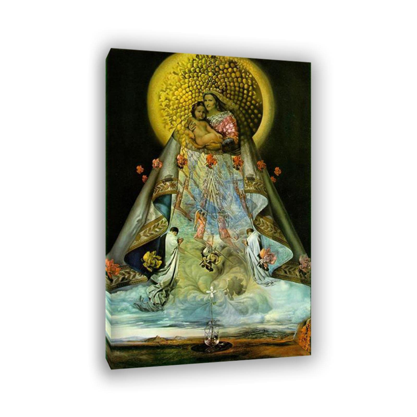 Amazon.co.jp: サルバドールダリウォールアートキャンバス