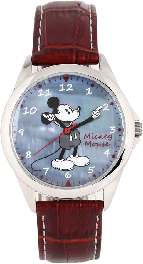 Amazon.co.jp: 大人のディズニー腕時計 ミッキーマウス 腕型針 シェル