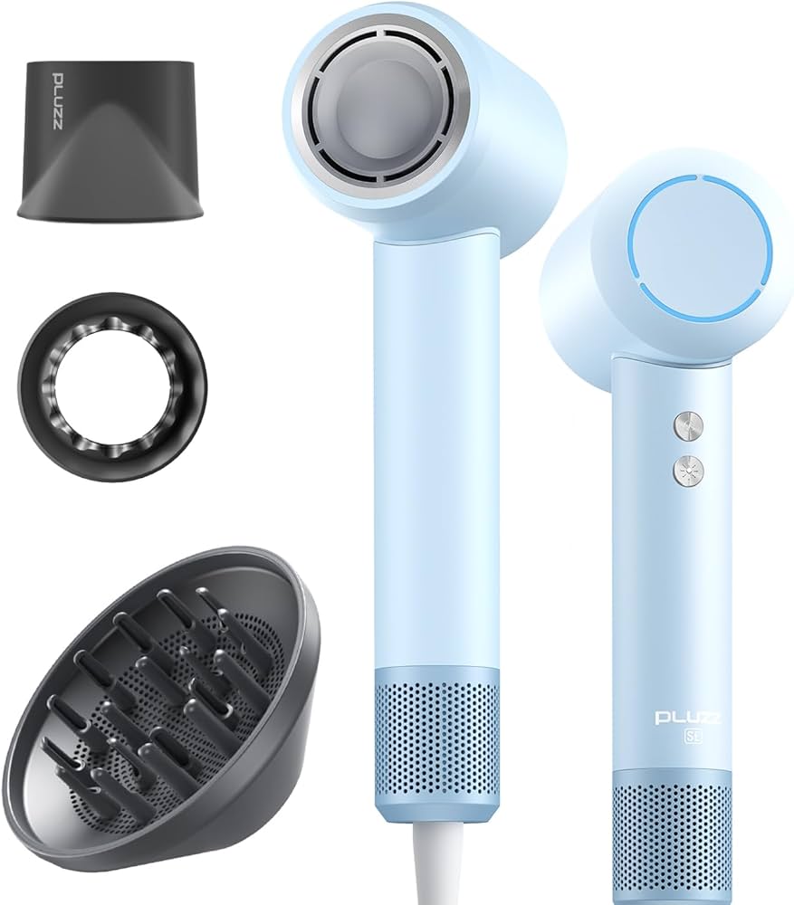 Amazon | 【PLUZZ史上最軽量モデル 5億個のマイナスイオン】ドライヤー