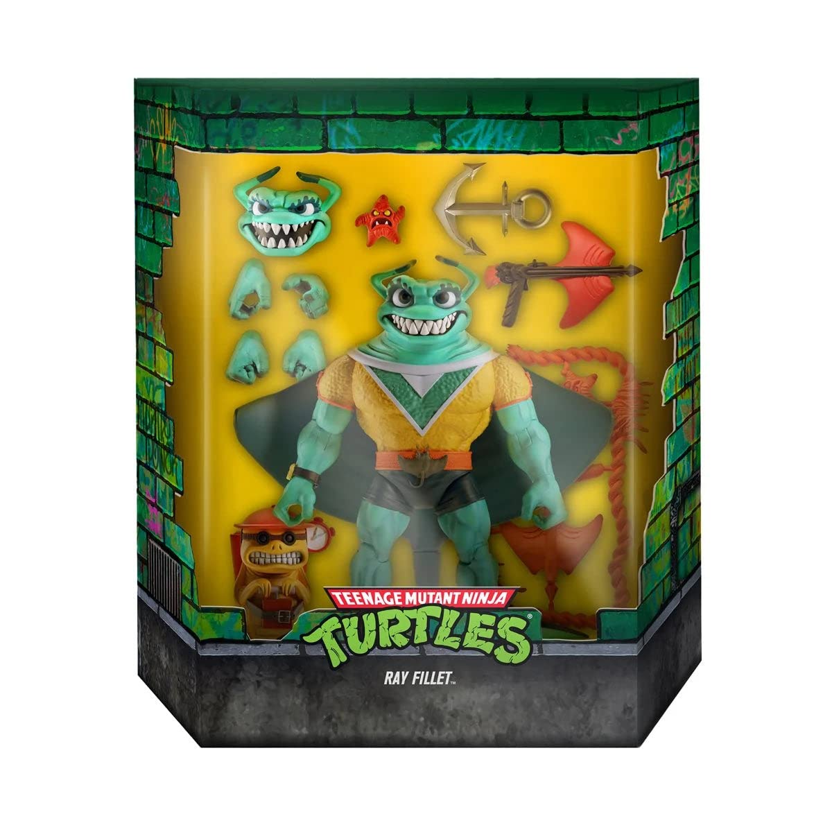 Amazon.com: Super7 ULTIMATES! Teenage Mutant Ninja Turtles Ray