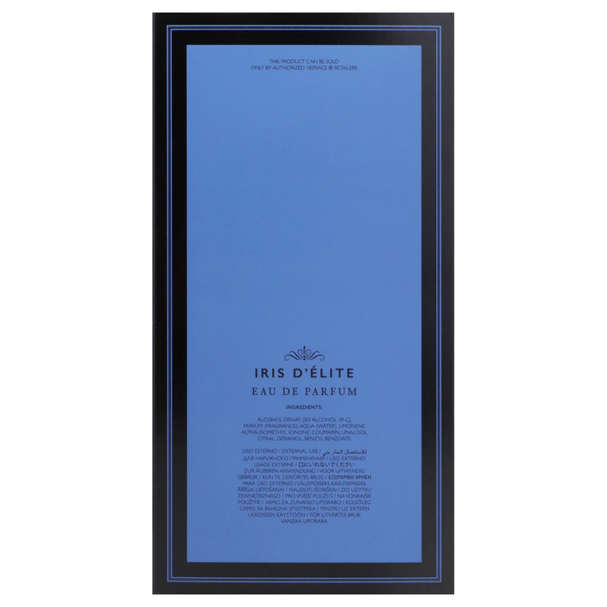 Amazon.com : Atelier Iris Delite by Versace for Men - 3.4 oz EDP