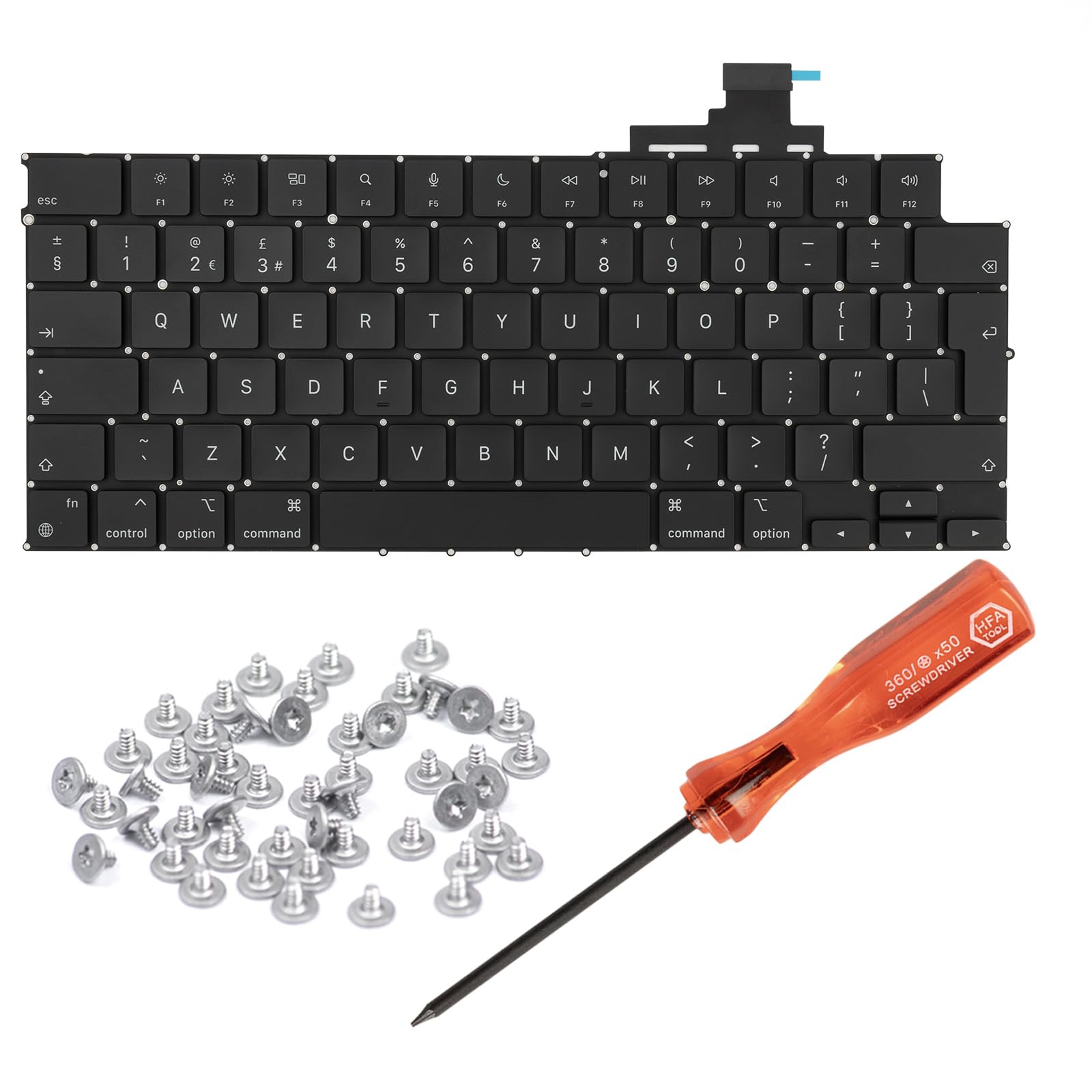 Amazon.com: HAWSON UK A2681 A3113 A2941 A3114 Keyboard Replacement