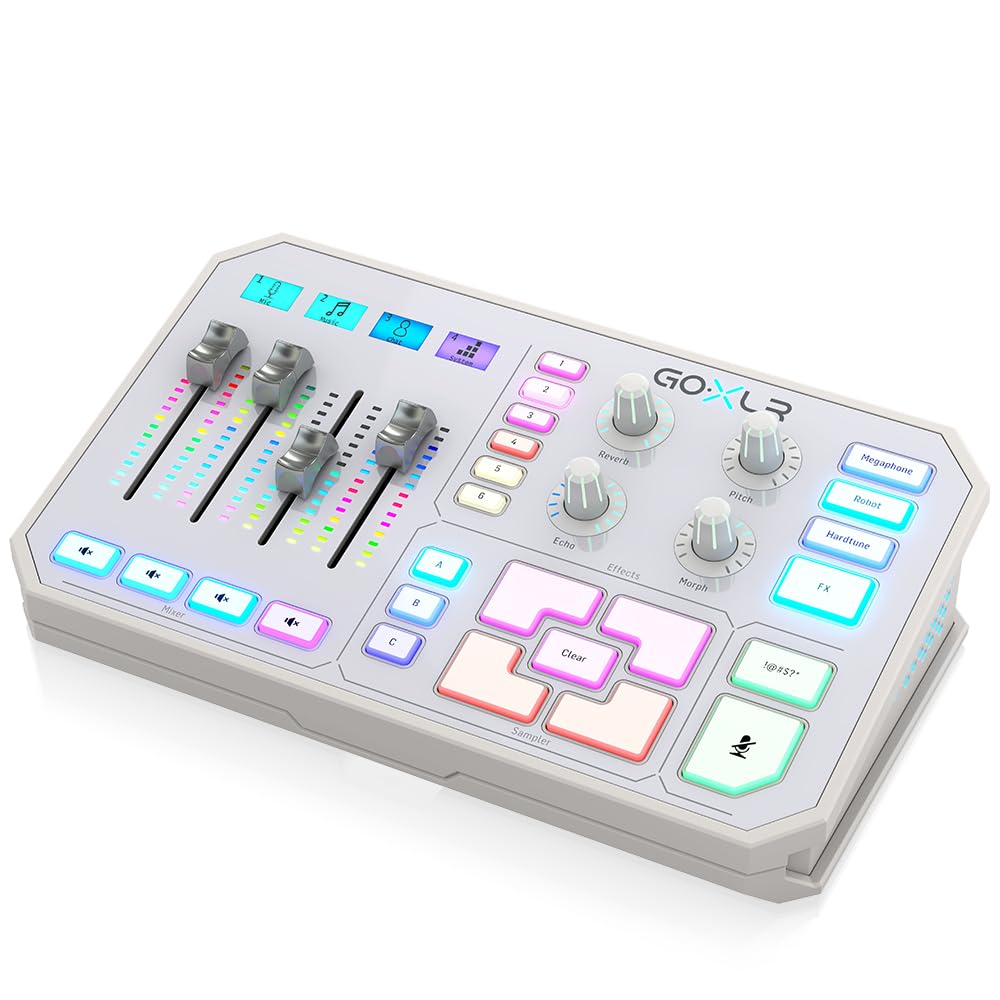 Amazon | TC Helicon GoXLR-WH 革新的なオンライン放送