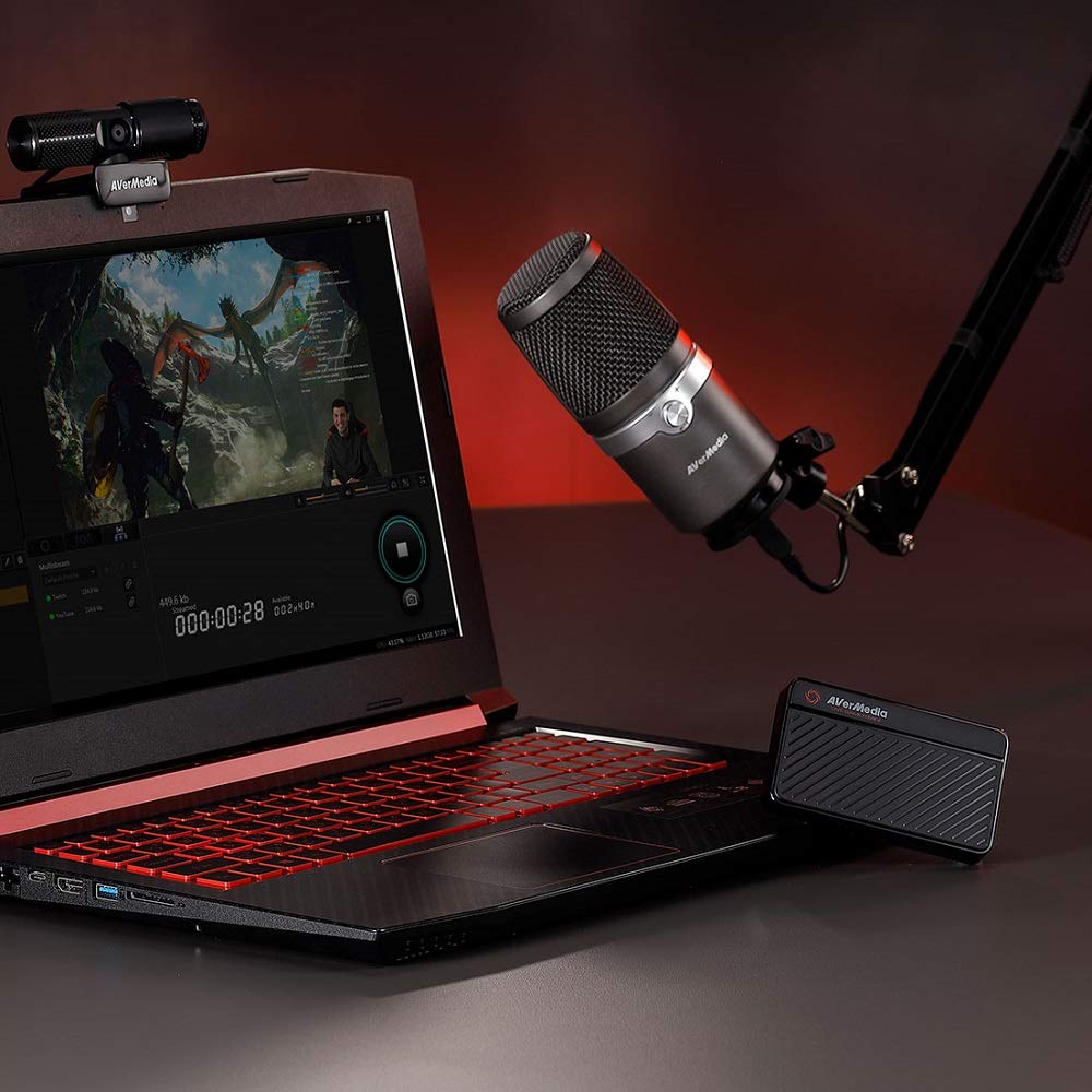 Amazon | AVerMedia Live Streamer 311 ゲームキャプチャー+USBマイク+