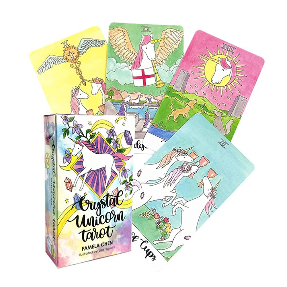 Amazon.co.jp: クリスタルユニコーンタロットカード Crystal Unicorn