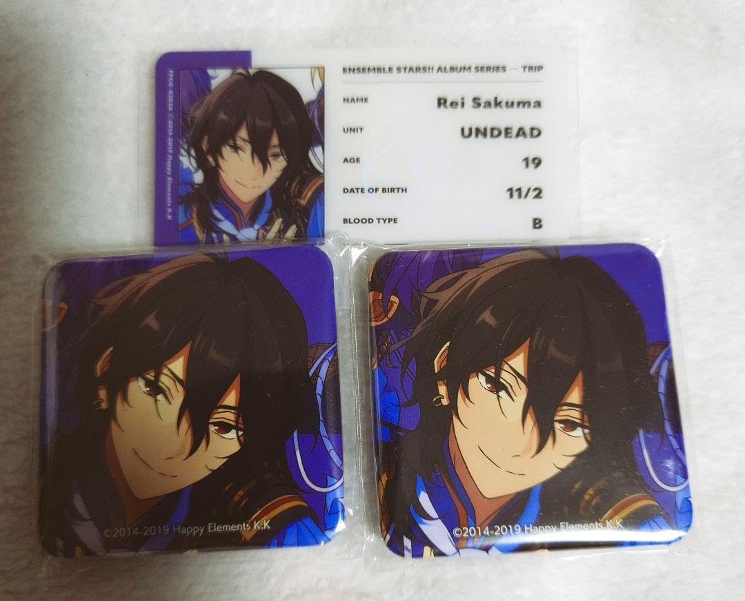 あんスタ 朔間零 缶バッジ 星乃所向 24個セット あんスタ 朔間零 缶