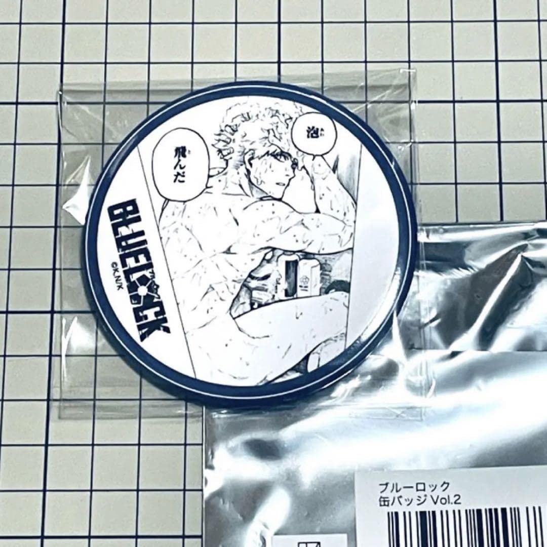 Amazon | 國神錬介 ブルーロック プリンセスカフェ 缶バッジ 原作