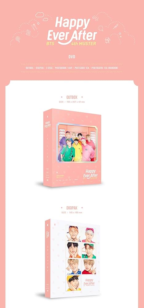 Amazon.co.jp: BTS 4th MUSTER Happy Ever After (DVD) [正品 バー