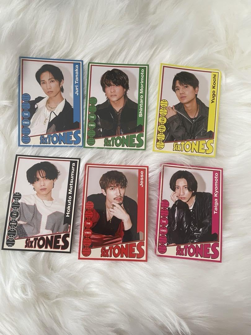 Amazon.co.jp: SixTONES THE VIBES 先着購入特典 トレカ フォトカード