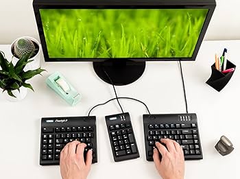 Amazon.com: KINESIS Freestyle2 Ergonomic Keyboard for PC (9