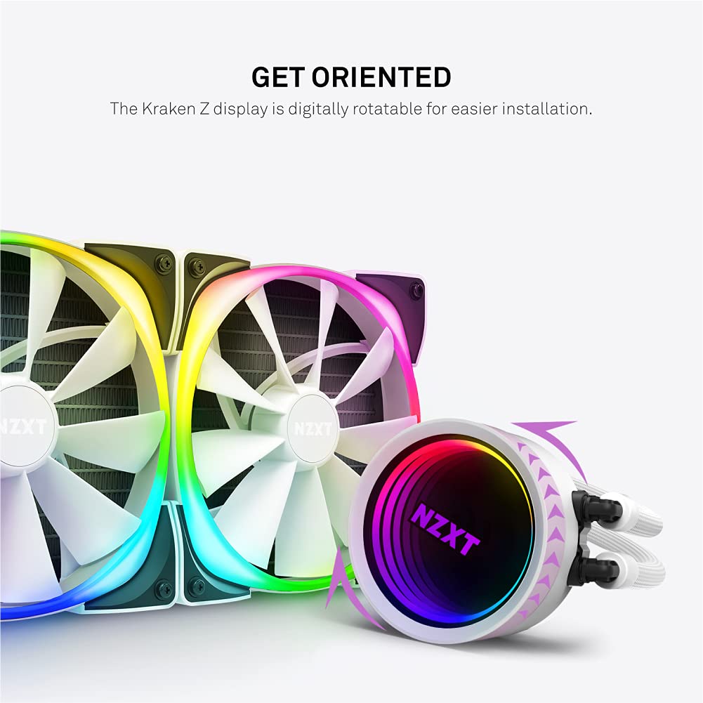 Amazon | NZXT KRAKEN X53 ホワイト 簡易水冷CPUクーラー RGB対応