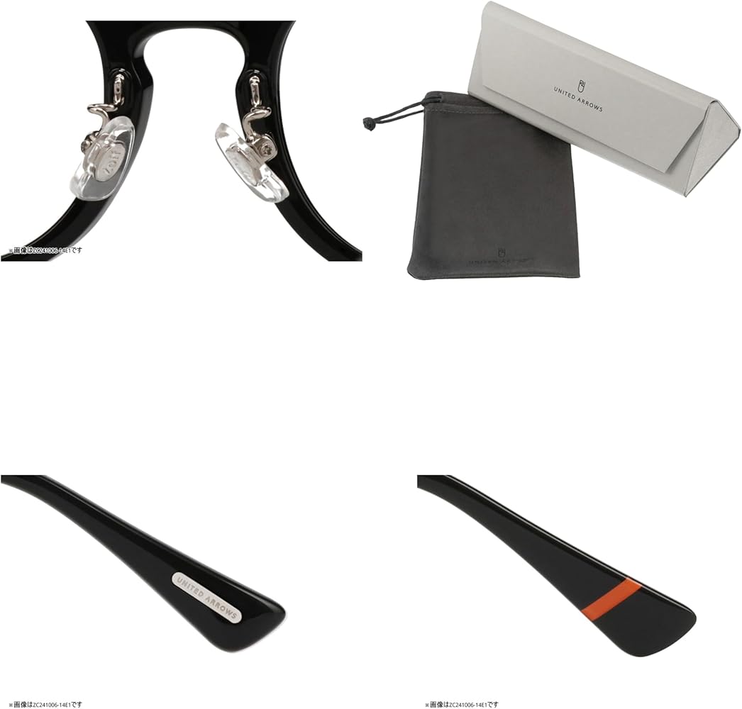 Amazon | [ゾフ] ウェリントン型 メガネ (グレー・クリア) UNITED