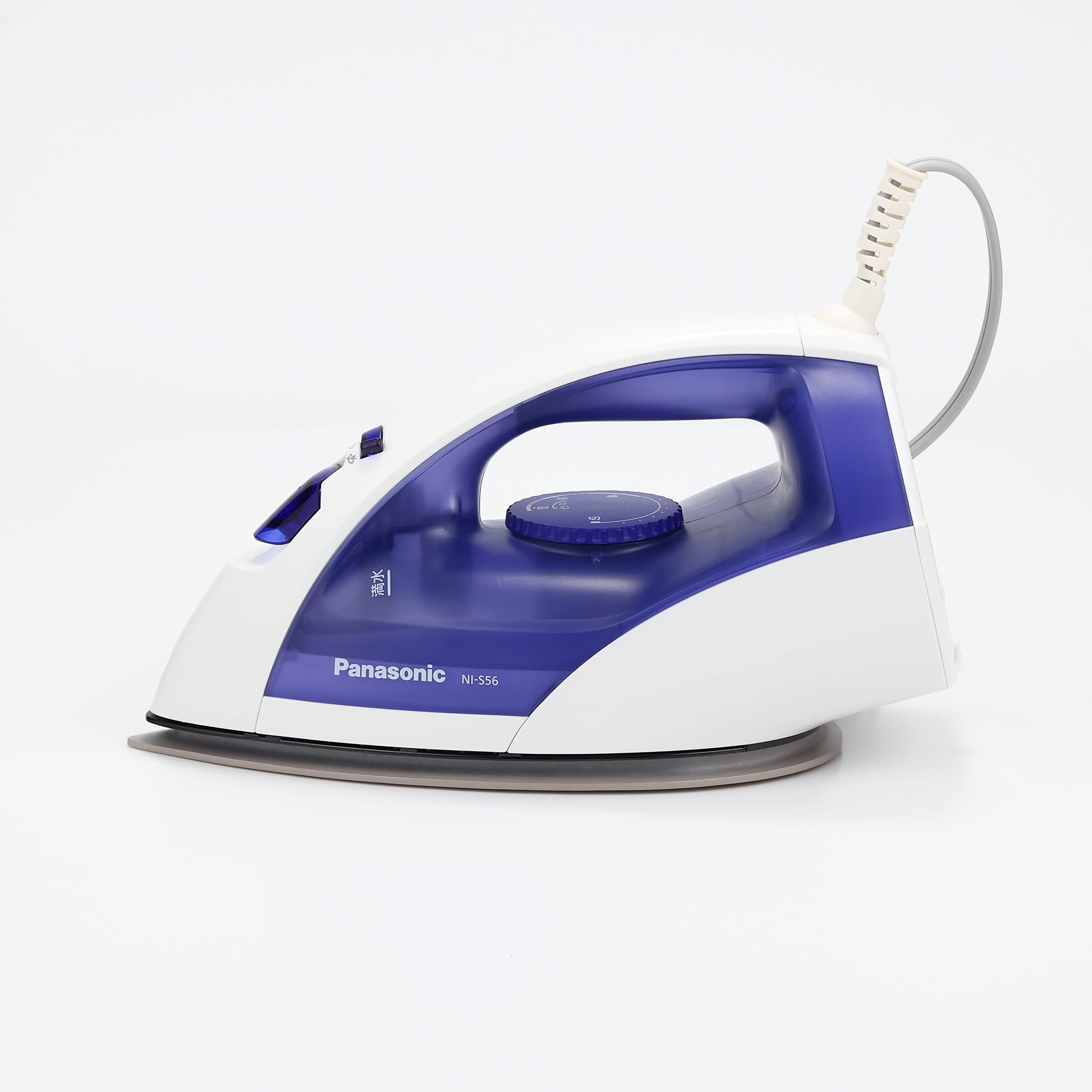 Amazon | パナソニック コード付きスチームアイロン ブルー NI-S56-A