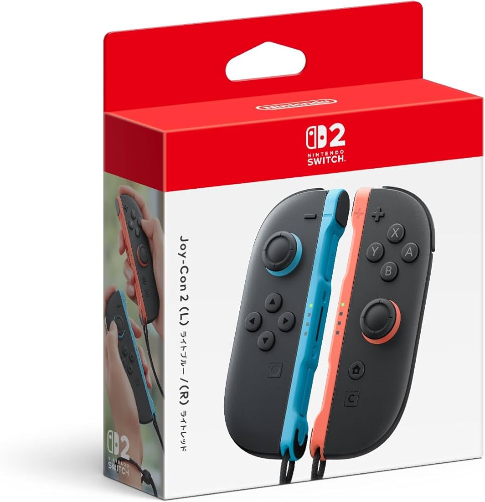 Amazon.co.jp: 【任天堂純正品】Joy-Con 2 (L) ライトブルー/(R