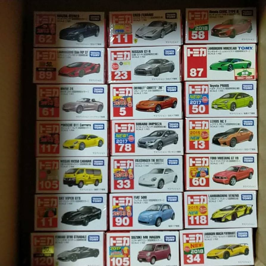 トミカ まとめ売り レア No.51〜No.120 トミカ レア 181台 No.51〜No