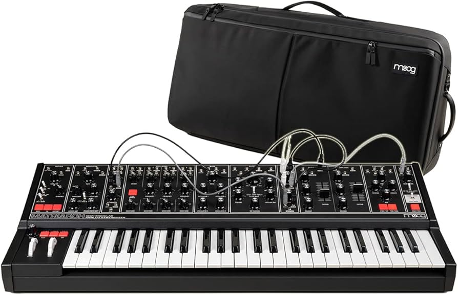 Amazon | moog/Matriarch DARK【純正ケースセット！】4ボイス・パラ