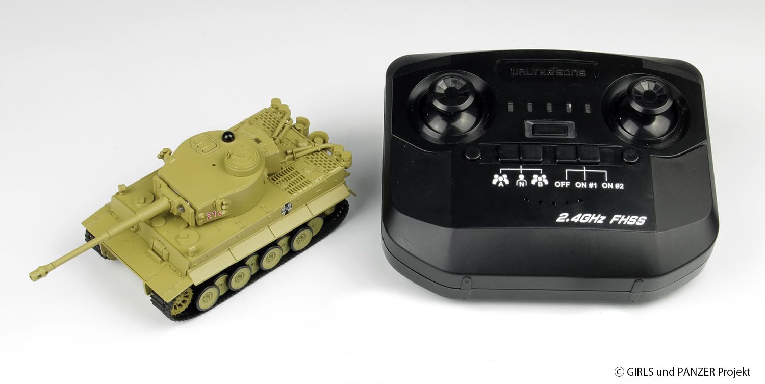 Amazon.co.jp: プラッツ ガールズ&パンツァー 1/64 RCバトル戦車道