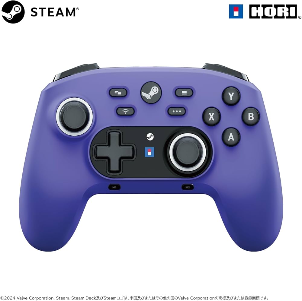 Amazon.co.jp: ワイヤレスホリパッド for Steam (ルミナスバイオレット